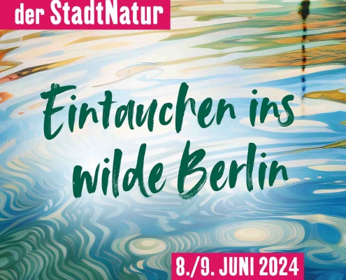 Das Plakat zu "Langer Tag der StadtNatur" von 2024